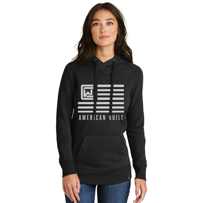 Ladies' Hoodie - Black - American Built Corbin Custom Works LLC