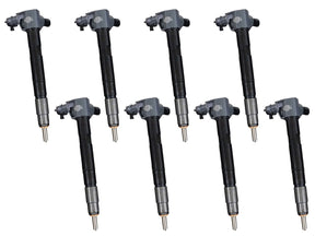 S&S Diesel Performance Fuel Injector Set, Qty 8, 2017-2023 GM 6.6L Duramax L5P S&S Diesel