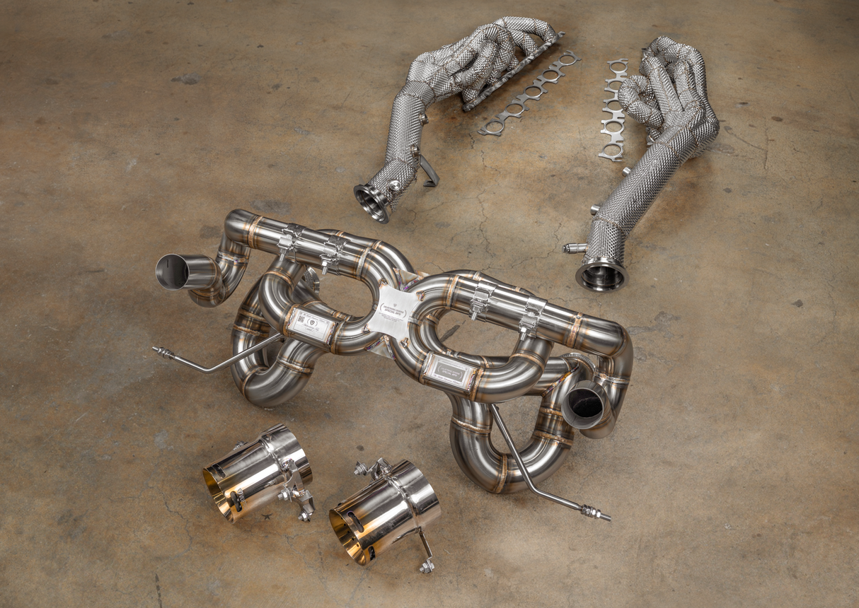 Lamborghini Huracan Performante /  EVO / STO / Tecnica True F1 / Valved Exhaust system Valvetronic Designs