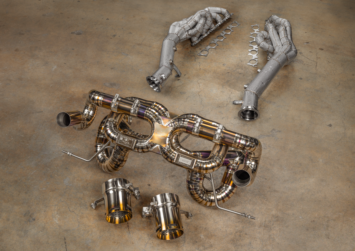 Lamborghini Huracan Performante /  EVO / STO / Tecnica True F1 / Valved Exhaust system Valvetronic Designs