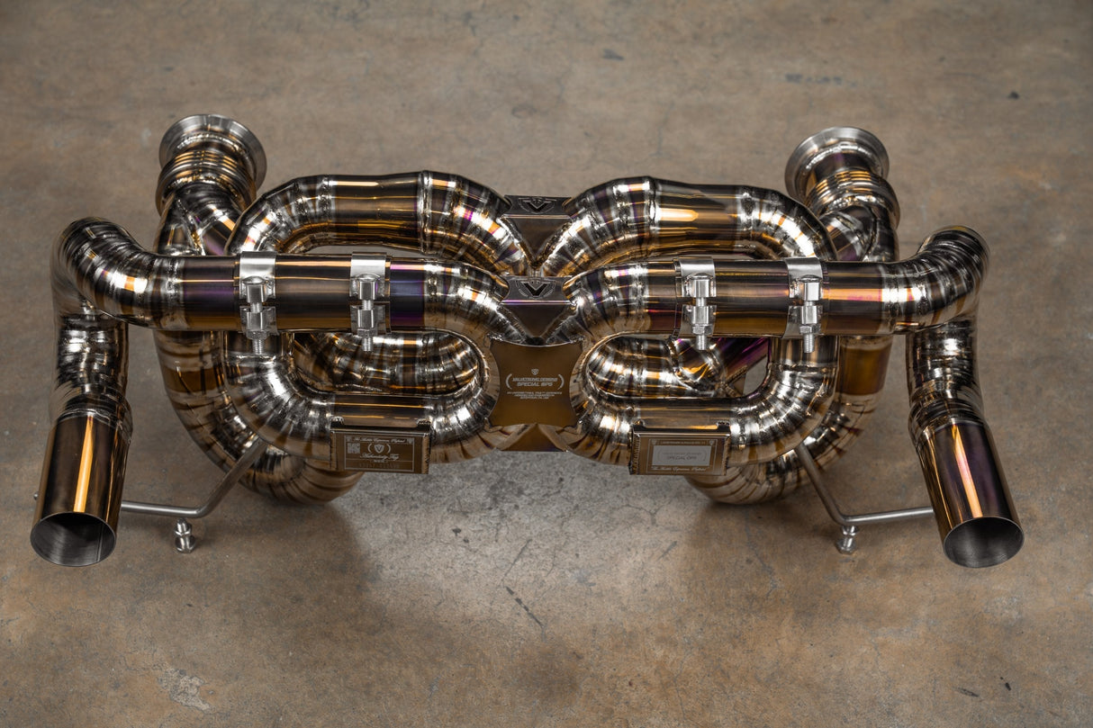 Lamborghini Huracan Performante /  EVO / STO / Tecnica True F1 / Valved Exhaust system Valvetronic Designs