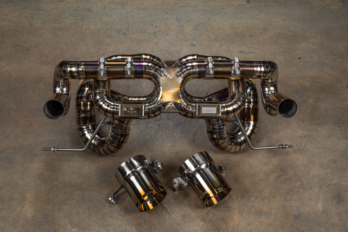 Lamborghini Huracan Performante /  EVO / STO / Tecnica True F1 / Valved Exhaust system Valvetronic Designs