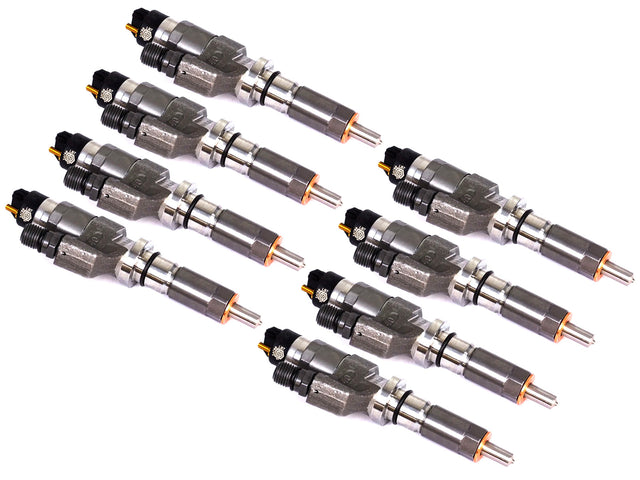 S&S Diesel LB7-SAC00 Fuel Injector with SAC Nozzle Set, Qty 8, 2001-2004 GM 6.6L Duramax LB7 S&S Diesel