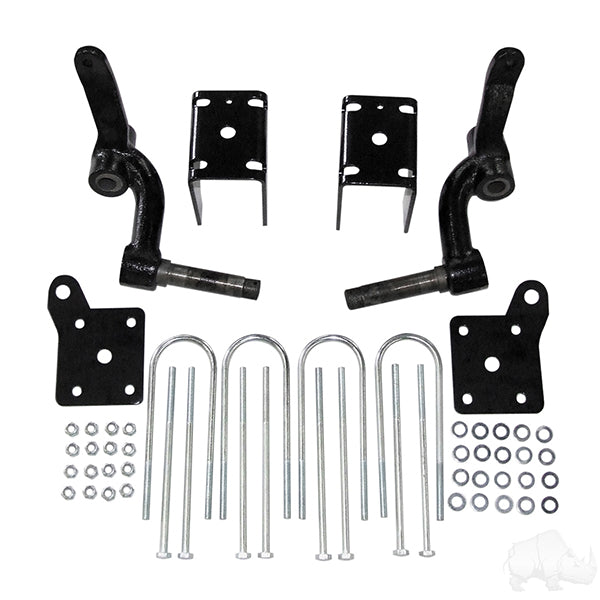 RHOX 5" Axle 3" & 6" Spindle Lift Kit EZGO TXT
