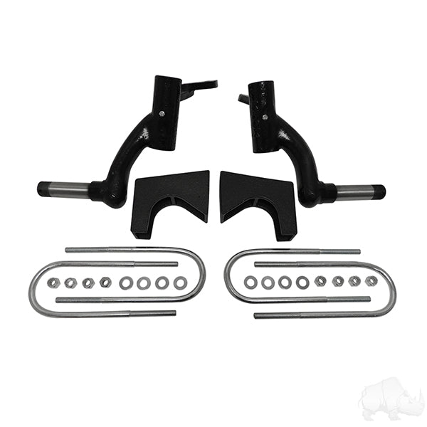 RHOX 5" Axle 3" & 6" Spindle Lift Kit EZGO TXT