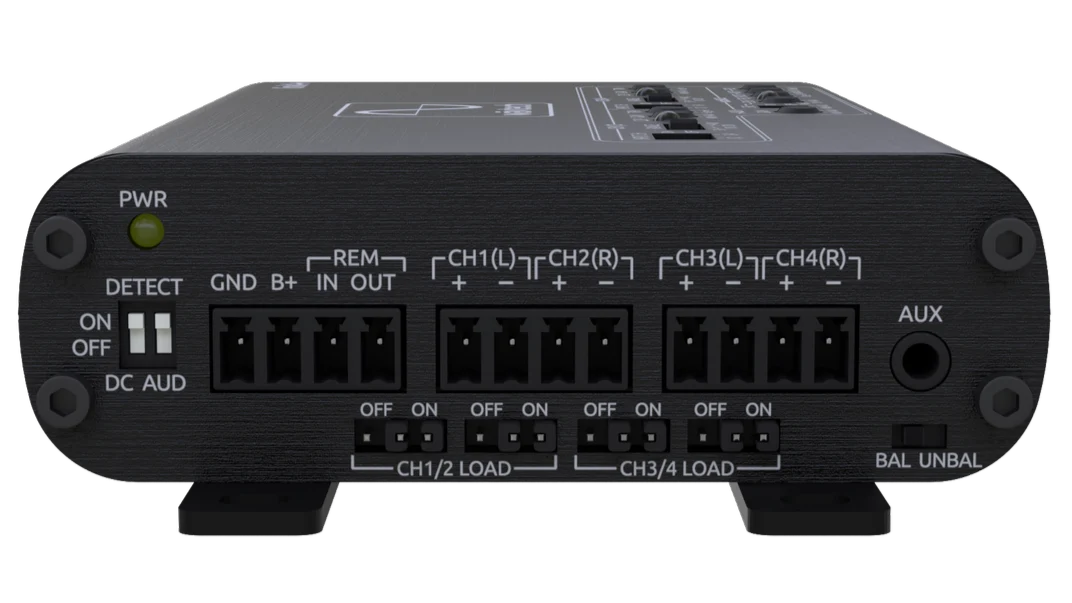 Wavtech Link4+ | 4-Channel LOC w/ AutoBASS, Matrix Summing, & Remote Wavtech