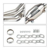 Exhaust Header for 1997-2004 Ford F-150(Incl. 2004 Heritage) / F-250 5.4L V8 O2/EGR Compatible Flashark