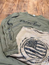 Olive Gatortail Long Sleeve Dri-Fit