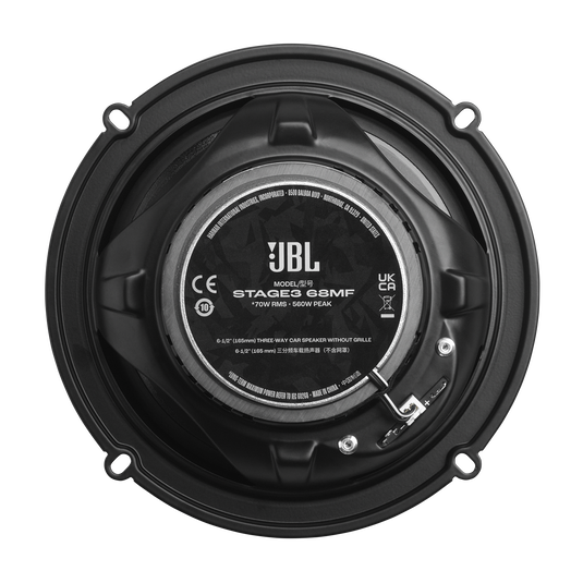 JBL STAGE3 68MF 6.5-Inch Three-Way Car Audio Speakers