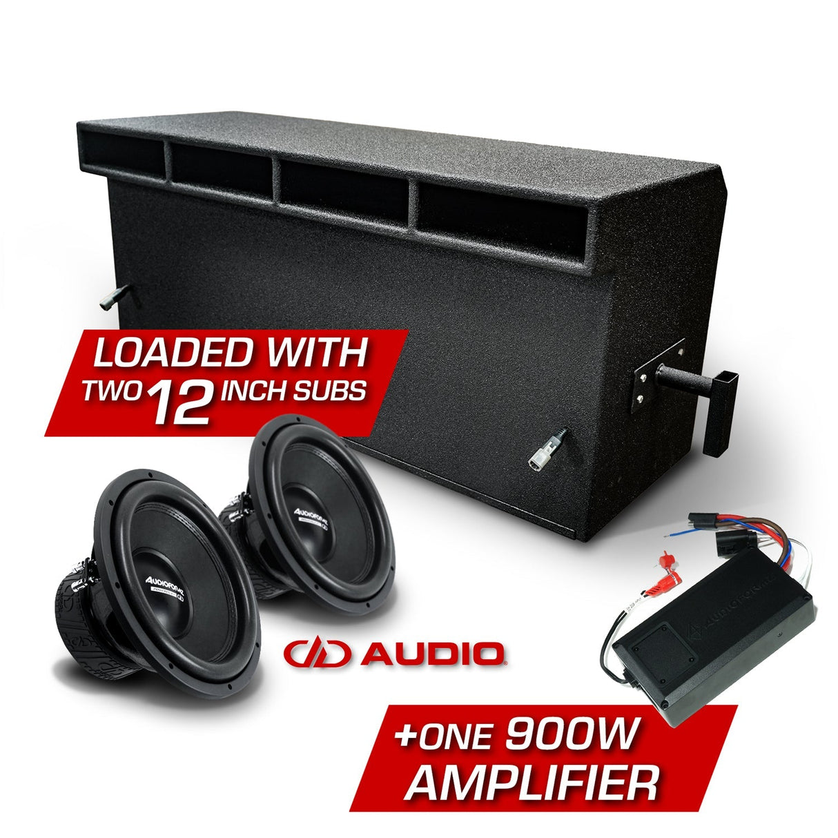 Can-Am Defender Ported Bed Subwoofer Box Can-Am