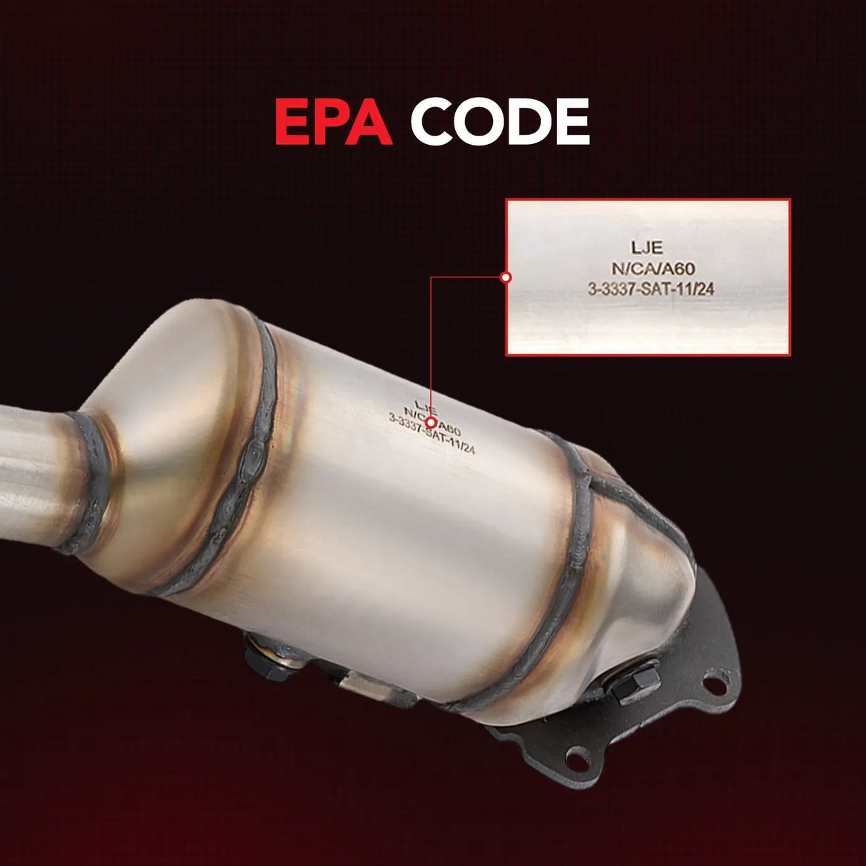 Left Catalytic Converter For 2012 - 2018 Jeep Wrangler JK 2018 Jeep Wrangler JL V6 3.6L Flashark