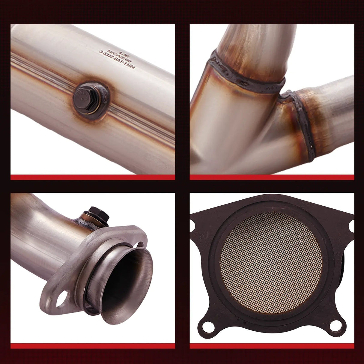 Left & Right Catalytic Converter For 2011 - 2014 Ford F-150 V8 5.0L-Direct Fit，E.P.A. Compliant Flashark
