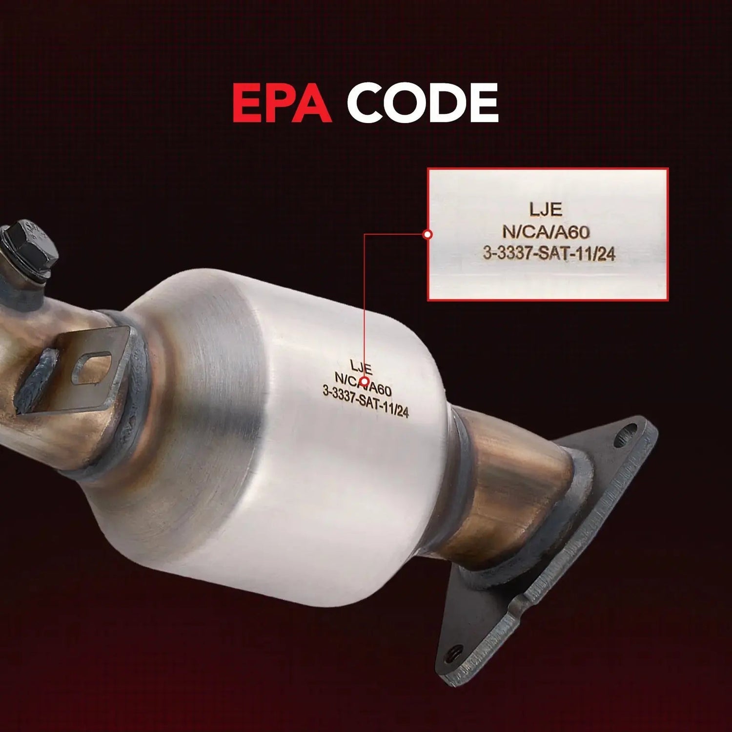 Left&Right Catalytic Converter Kit For 2007-2019 Infiniti G37, Q50, G35 - Direct Fit, E.P.A. Compliant