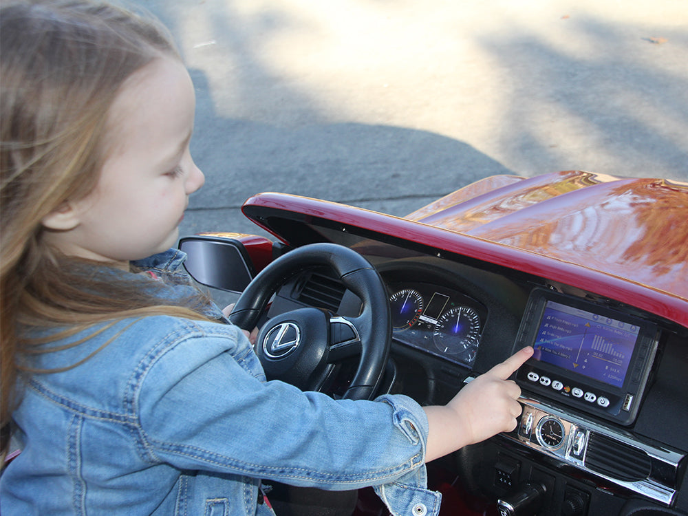 Lexus 2 Seater Ride On Car For Children W/Magic Cars® Parental Control MagicCars