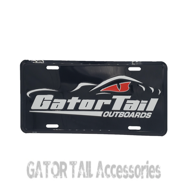 GT Black License Plate GatorTail