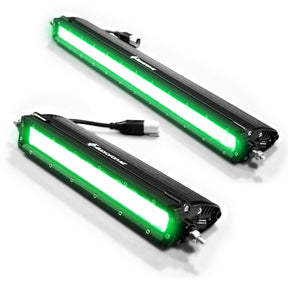 AudioFormz Light Bar - Green (10in to 40in) Universal-Fit