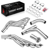 Long Tube Headers & Y-Pipe for 1999-2006 Chevy / GMC Silverado / Avalanche / Sierra 1500 4.8L / 5.3L / 6.0L Vortec with Optional Cold Air Intake