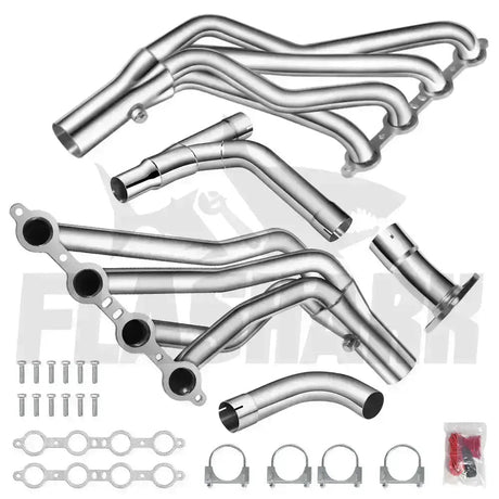 Header for 2002-2006 Chevy Avalanche 1500 4.8L/5.3L/6.0L with Optional Cold Air Intake Flashark