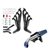 Long Tube Headers & Y-Pipe for 1999-2006 Chevy / GMC Silverado / Avalanche / Sierra 1500 4.8L / 5.3L / 6.0L Vortec with Optional Cold Air Intake Flashark