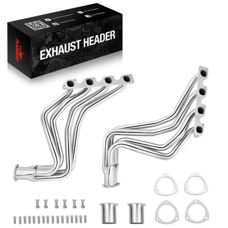 Long Tube Headers for 1977-1979 Ford Bronco F100 F150 F250 351M/400M 5.8L/6.6L V8 4WD Flashark