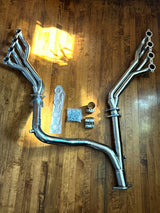 Long Tube Headers for 2007-2014 Chevy Silverado/Suburban/Tahoe GMC Sierra/Yukon Cadillac Escalade 4.8L/5.3L/6.0L/6.2L Vortec Flashark