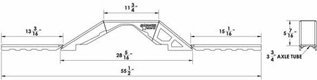 14 Bolt Axle Low Profile Truss Kit