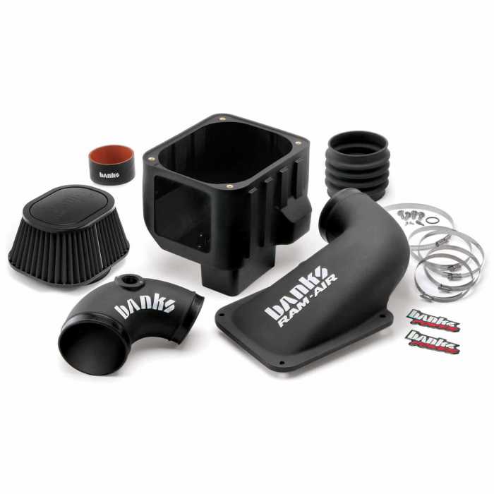 Ram-Air Cold-Air Intake System, Dry Filter for use with 2006-2007 Chevy/GMC 6.6L, LLY/LBZ Far From Stock - Meyer Distributing