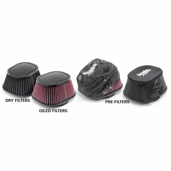 Ram-Air Cold-Air Intake System, Dry Filter for use with 2007-2010 Chevy/GMC 6.6L, LMM Far From Stock - Meyer Distributing