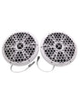 Down4Sound M3 80 | 8" 200W RMS Marine RGB LED Coaxial Speakers (Pair) Down4Sound