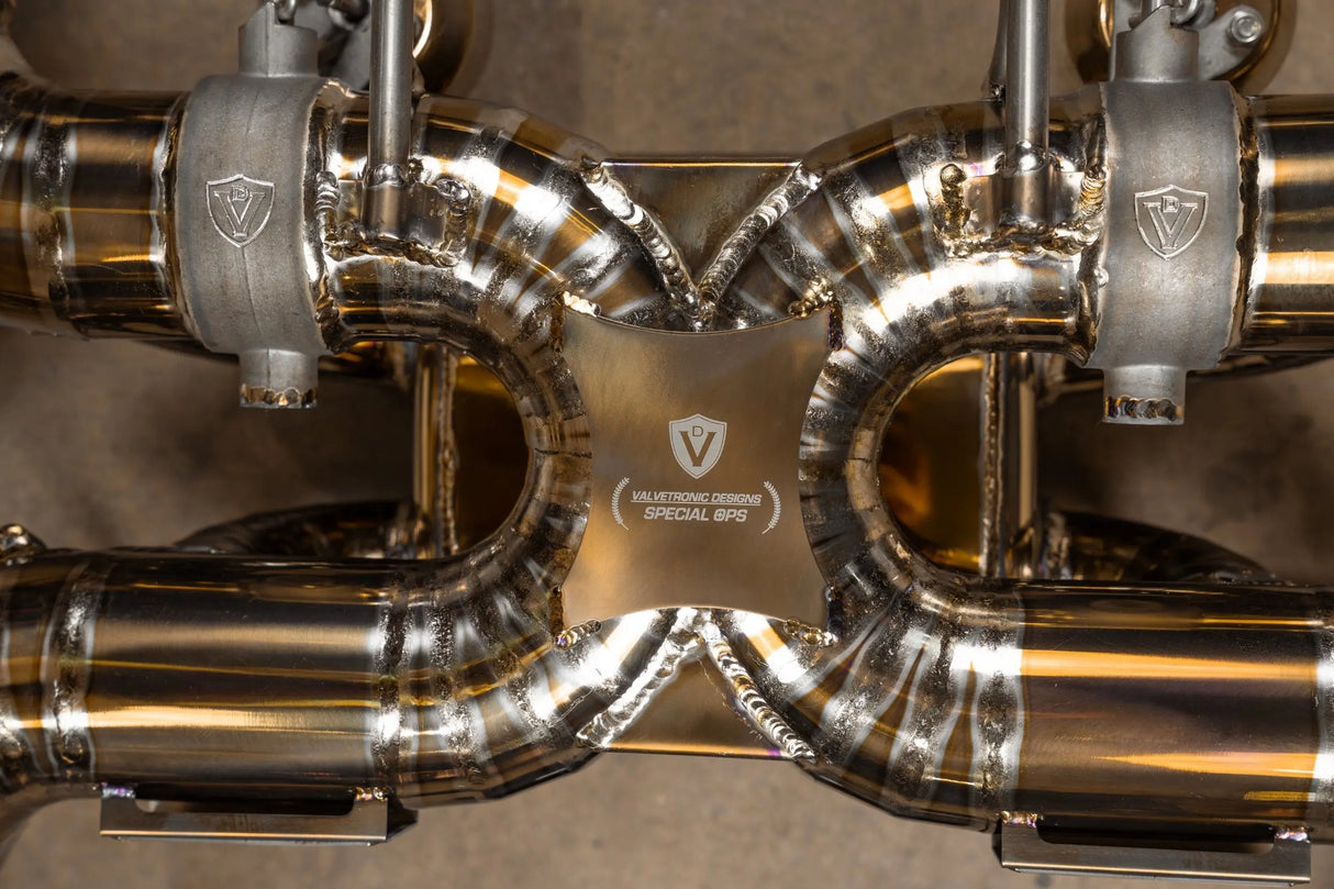 Mclaren 720S Valved Sport Exhaust System Valvetronic Designs