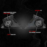 2024-2026 Can-Am® Maverick R, Phase-4 A-Spec 800watt 5-Speaker System