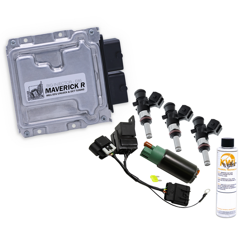 WSRD Big Injector MG1 ECU Unlock & DCT Transmission Tuning | 2025 Maverick R - 2 Seat (274-355HP)