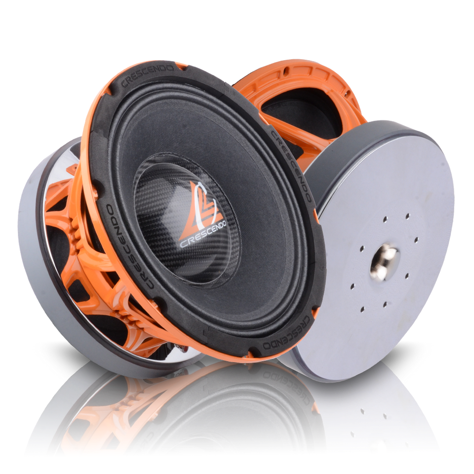 Crescendo Audio MBC 10" 1000W RMS MidBass Cartel Woofer (Single) Crescendo Audio