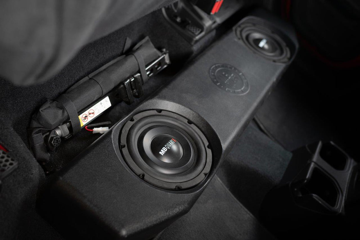 MB Quart 400 Watt Two Subwoofer System (MBQJT-SUBA-1) I '20-'26 Jeep JT Gladiator