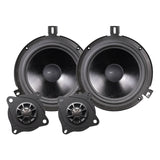 MB Quart 6.5" Jeep Tuned Convertible Speakers Upgrade (JS1-216JK) I '07-'18 Jeep JK Wrangler