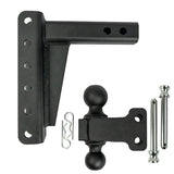Bulletproof Medium Duty 6" Drop or Rise Hitch - 2" Box Steel Shank