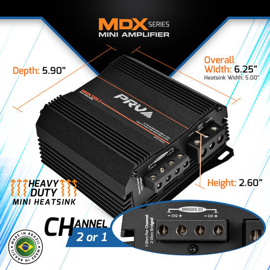 1200 Watts 6.5″ Bundle PRV Audio