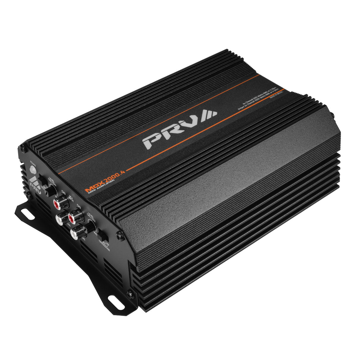 PRV Audio MDX2000.4 4-Channel Full Range Mini Amplifier 2-Ohm PRV Audio