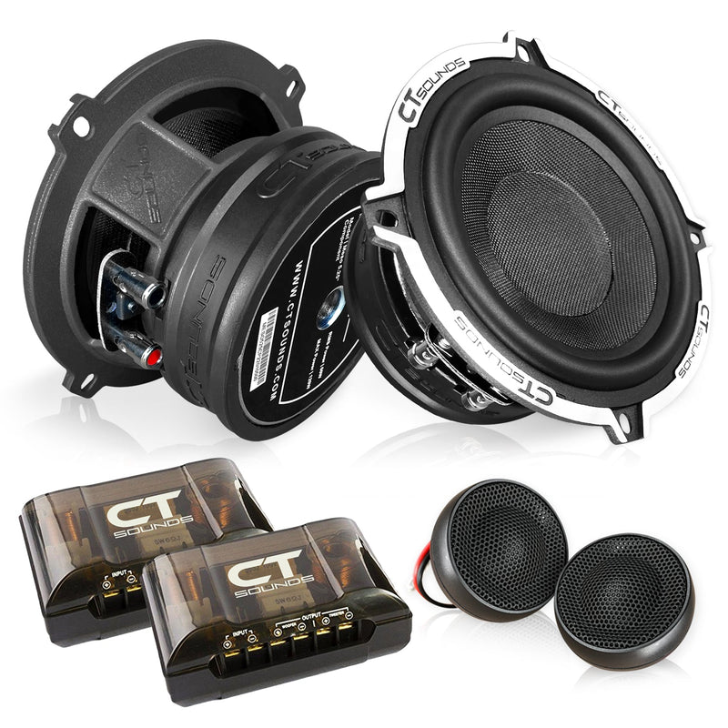MESO-5-25-COM // 5.25" 240 Watt 2-Way Component Speaker Set CT Sounds