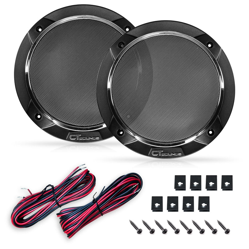 MESO-5-25-COX // 140 Watts RMS 5.25" Coaxial Car Speakers, Pair CT Sounds