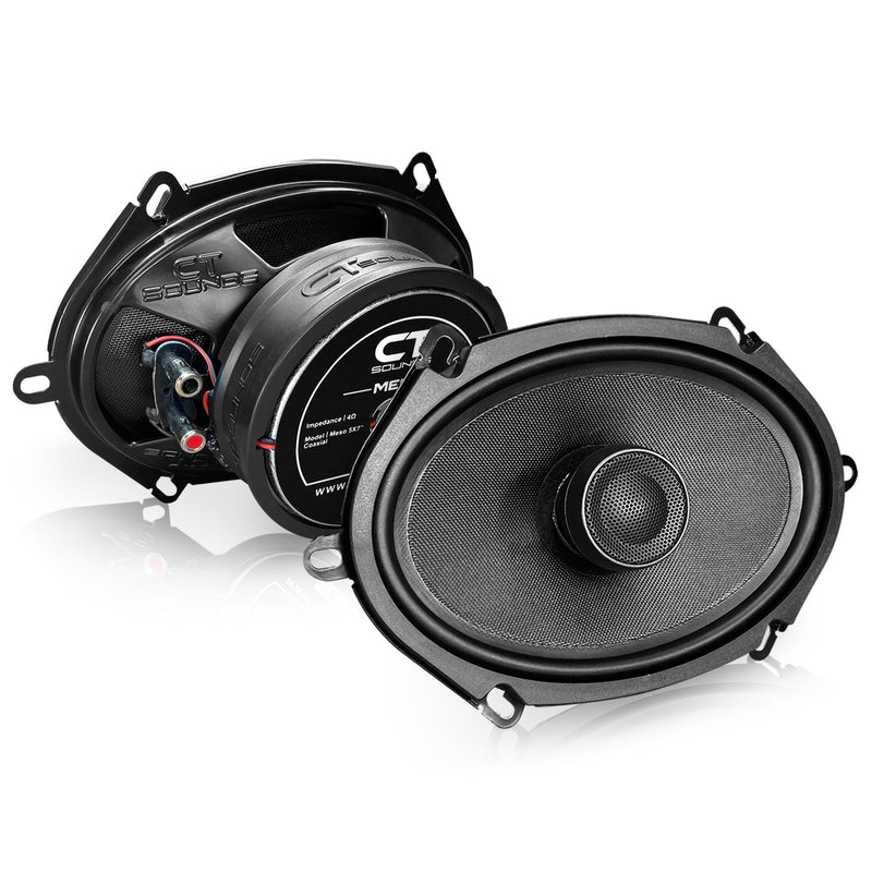 MESO-5X7-COX // 150 Watts RMS 5x7" Coaxial Car Speakers, Pair CT Sounds
