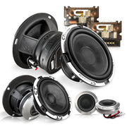 MESO-6-5-3WAY-COM // 6.5" 500W 3-Way Component Speaker Set CT Sounds