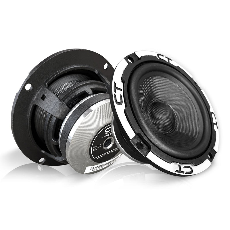 MESO-6-5-3WAY-COM // 6.5" 500W 3-Way Component Speaker Set CT Sounds