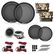 MESO-6-5-3WAY-COM // 6.5" 500W 3-Way Component Speaker Set CT Sounds