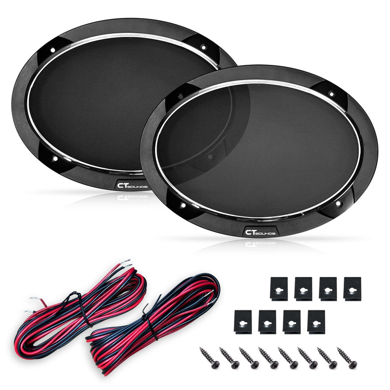 MESO-6X9-COX // 200 Watts RMS 6x9" Coaxial Car Speakers, Pair CT Sounds