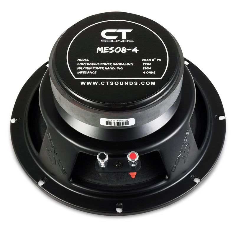 MESO8-4 // 275 Watts RMS 8" Midrange Speaker CT Sounds