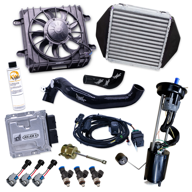 WSRD Big Injector Package & MG1 ECU Unlock | 2023-2025 Can-Am X3 135HP Turbo (231-262HP)