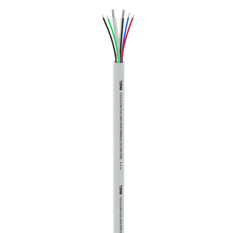 18-GA LED RGB and 16-GA Speaker Wires Marine Grade Tinned 100% Copper OFC -100 Feet