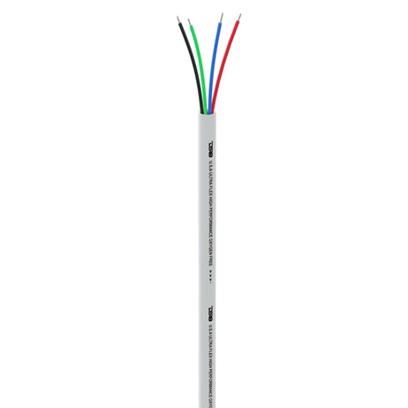 18-GA Marine Tinned 100% Copper OFC LED RGB Wires -100 Feet