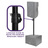 Subwoofer to Satellite Speaker Pole (MS-SE49) Audiopipe